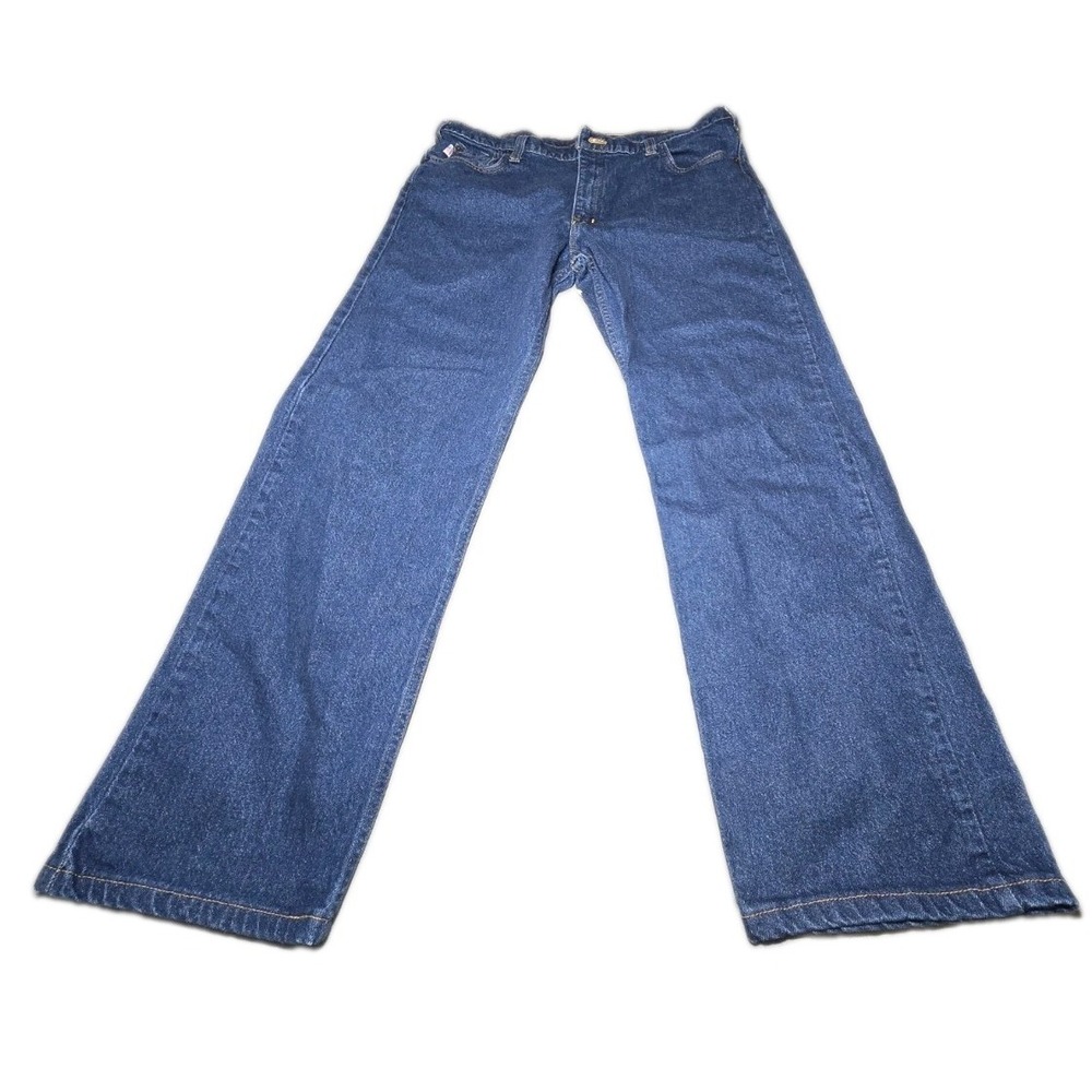 All American Clothing Co Jeans Mens 38x32 Relaxed Straight Made in USA Denim Tag